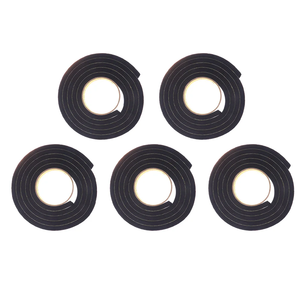 5개입 문틈막이, 고강도 도어 스윕 스트립, 강력 접착 방음 실란트 차단제, 욕실 방수 틈새용