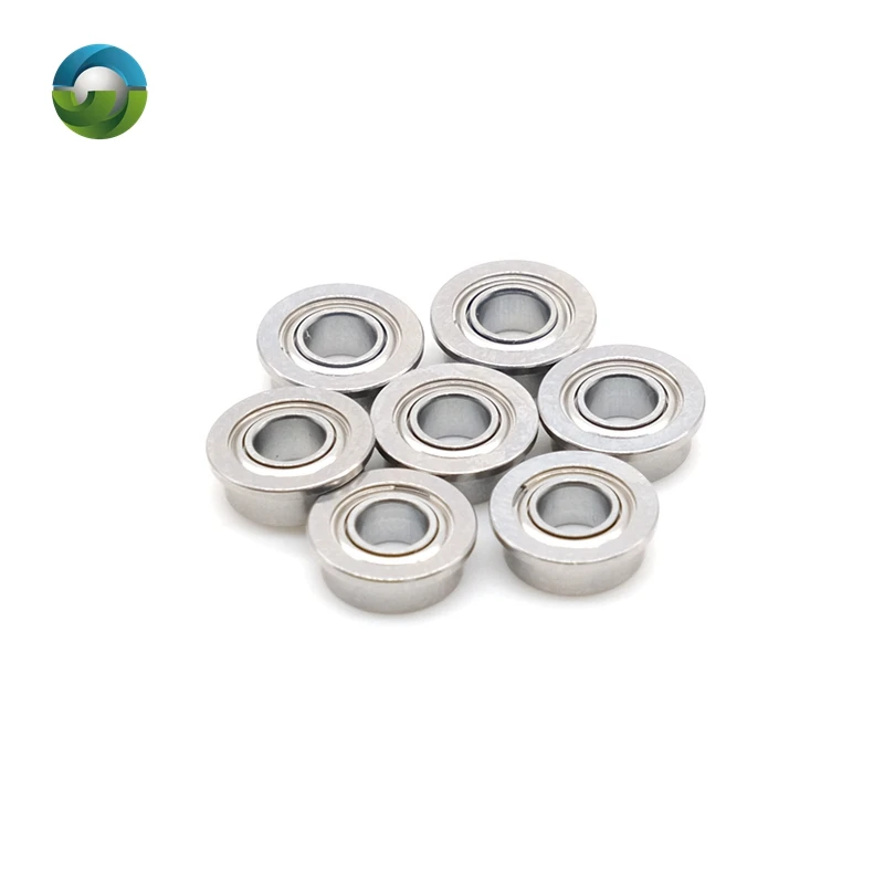 MF63ZZ Flange Bearing 3x6x2.5 mm ABEC-7 (10 PCS) Miniature Flanged MF63 Z ZZ Ball Bearings