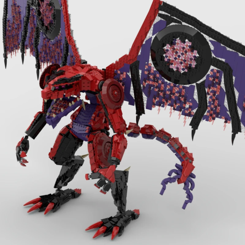 

4915PCS MOC Ninjagoes Thunderfang Modular DIY Educational Modle Building Blocks Battle Creature Toy Assembly for Kids