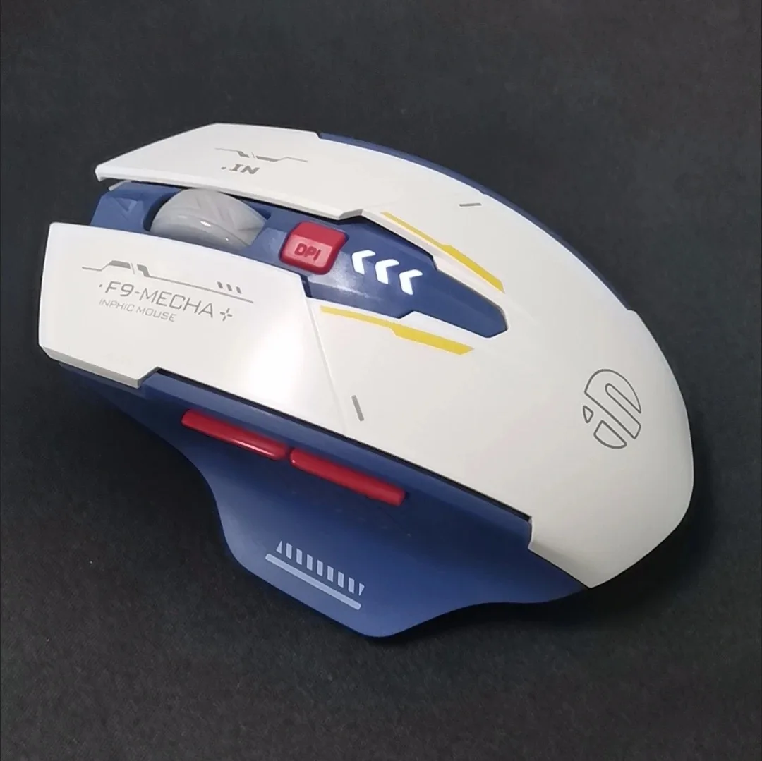 F9 Wireless Gaming Mouse Tri-Mode 2.4G/BT/Wired 12800DPI 1000HZ Macro Charging Office Home E-sports Mouse For PC Laptop Gift