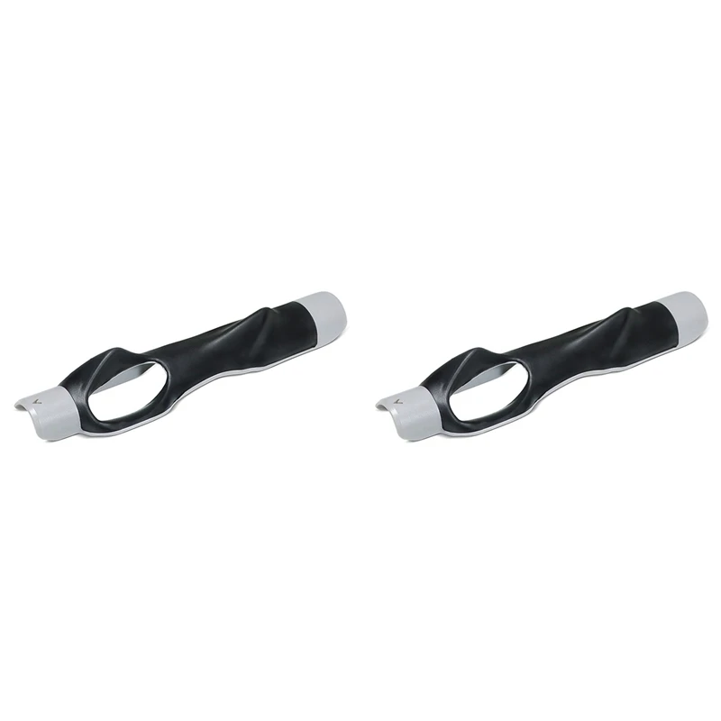 

2X Golf Grip Training Aid Golf Club Handle For Swing Grip Trainer Left Right Hand Practice Aid,Grey