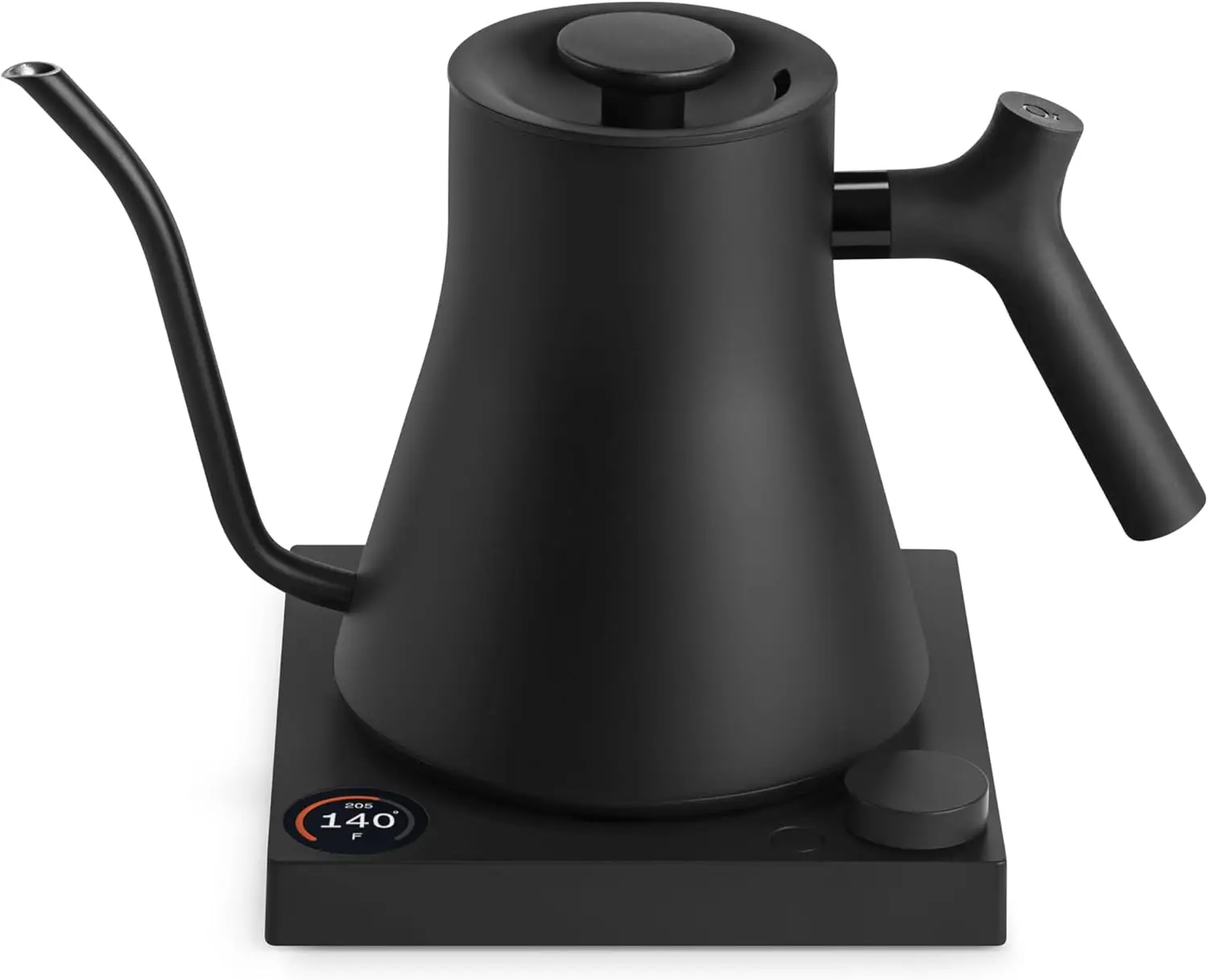 Electric Gooseneck Kettle with Precise Temperature Control, Quick Heating, Built-in Timer for Pour-Over Coffee and Tea