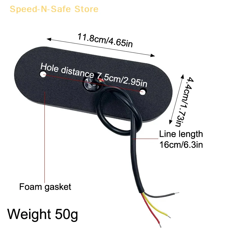 رؤية عالية 12 فولت/24 فولت علامات جانبية LED وامض وأوضاع إضاءة ثابتة لمقطورات الشاحنات والدراجات النارية