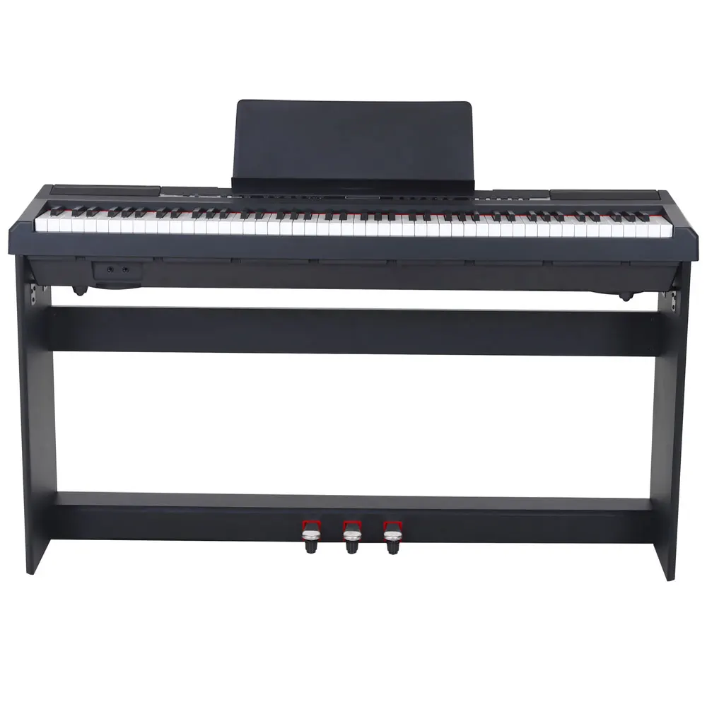 Vega Hammer Action Keyboard, Electronic Digital Organ Tape, Music