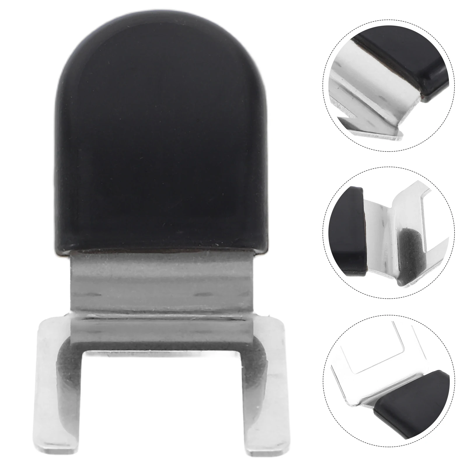 

Black Clarinet Thumb Rest Cushion Rubber Anti Slip Finger Pad Replacement Instrument Part for Saxophone Oboe Finger Rest