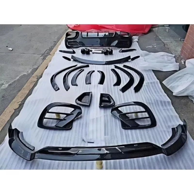 2021 Newest Carbon Fiber Bodykit for  GLE Coupe GLE350 GLE450 GLE63AMG C167 Upgrade Brabu800 Style Body Parts
