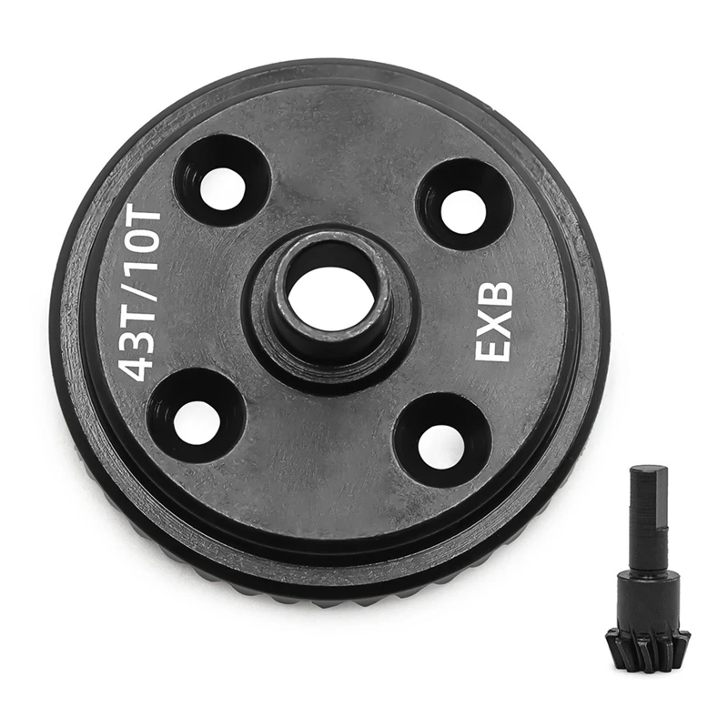 43T Differential Gear 10T Large Bevel Gear for 1/7MOJAVE 1/8KRATON EXB ARA310980 Metal Upgrade Parts Kit-A63M image 4
