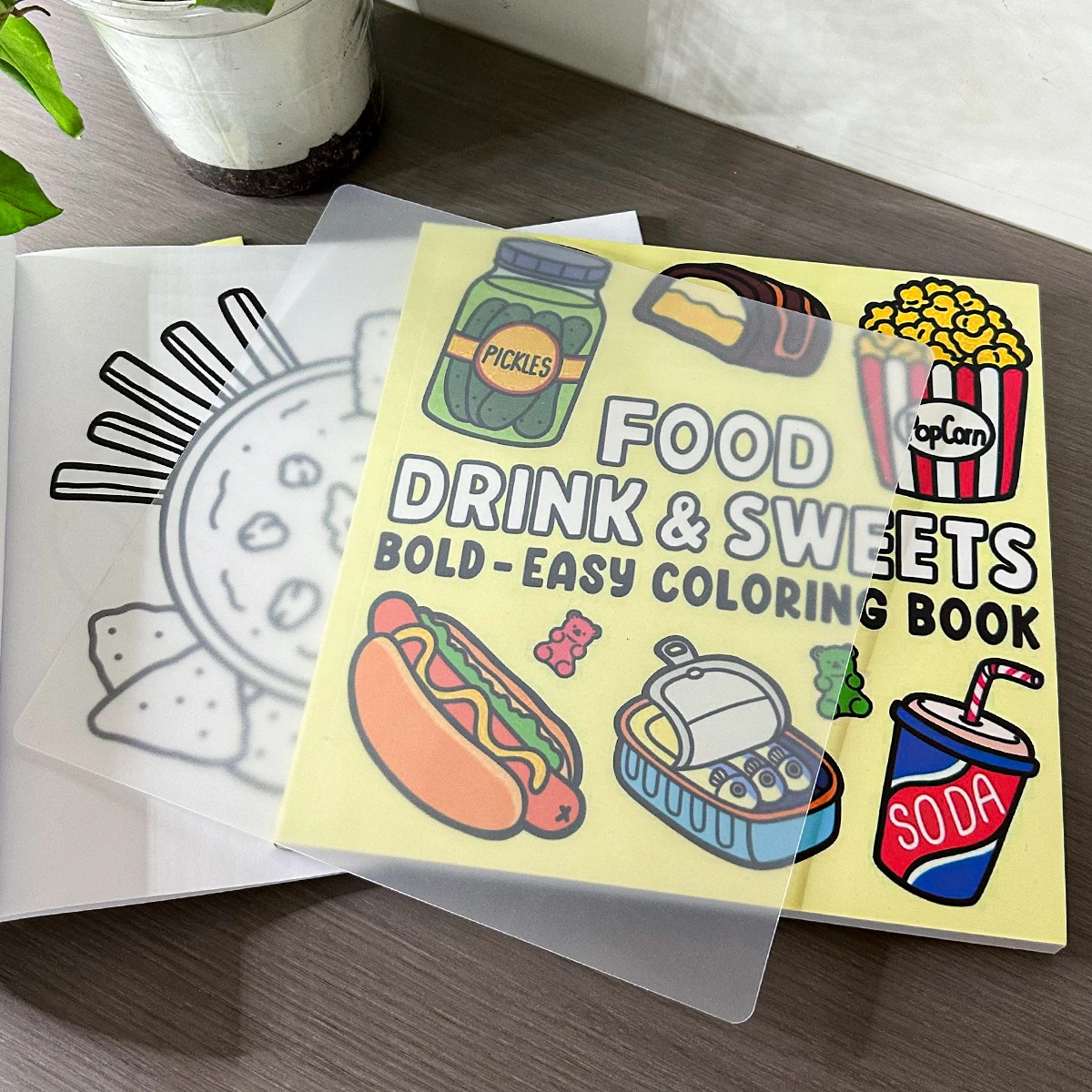 A home corner coloring book, suitable for adults and teenagers to relax, with doodles of moments like girls playing with friends