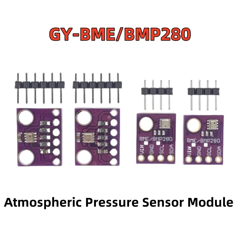 GY-BME/BMP280 3.3V-5V Temperature and Humidity/Atmospheric Pressure Sensor Module Electronics