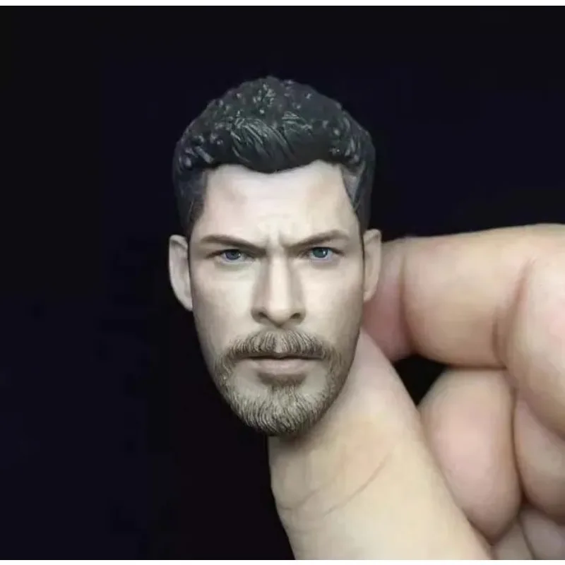 1/6 Scale Handsome Guy Head Carving The Union Hero Comic Male Solider Head Sculpt Model Action Figure Toys