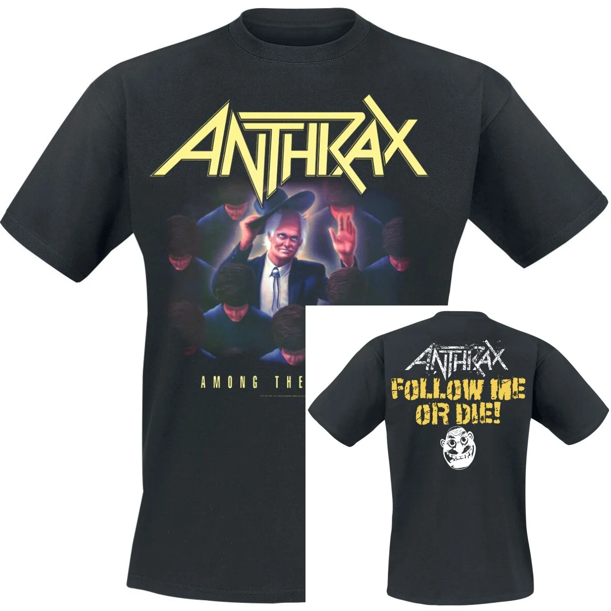 Fit 2026 New Anthrax Graphic Cotton Band T-shirt Unisex Summer Short Sleeve Fashion Brand Tee Luxury Casual Vintage Tees