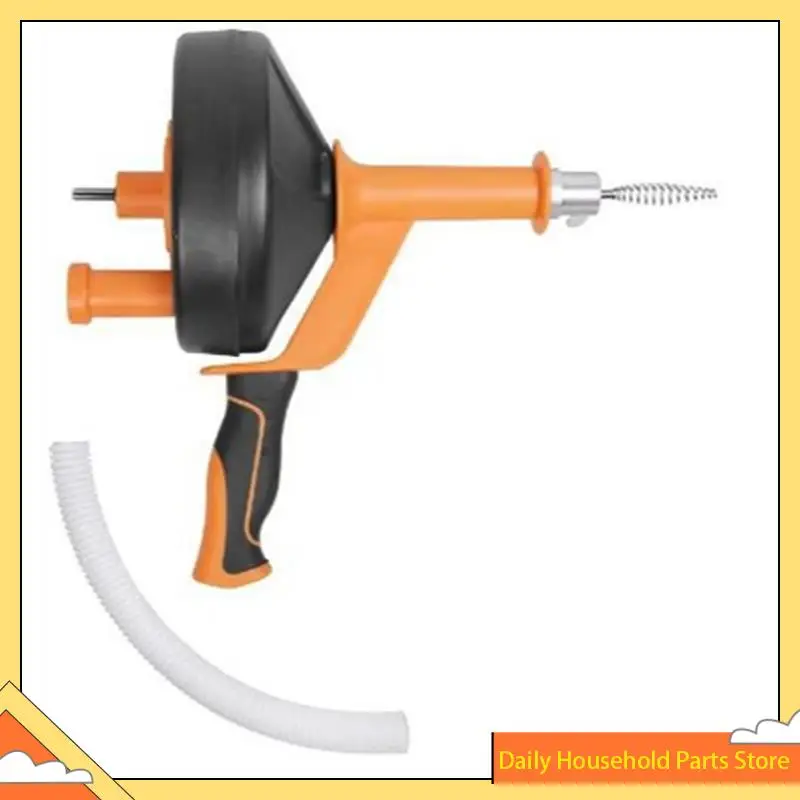 مزيل تسد الصرف مع محول مثقاب الخشب، ثعبان السباكة المرن، دليل أو كهربائي للمطبخ، الحمام الساخن!