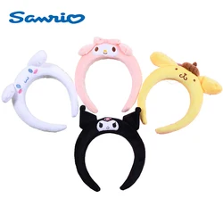 Cartoon Sanrio Ears Headwear Baby Anime Hello Kitty Hair Band Women Cute Kuromi Head Band Girls Cinnamoroll Headbands Kids Gift