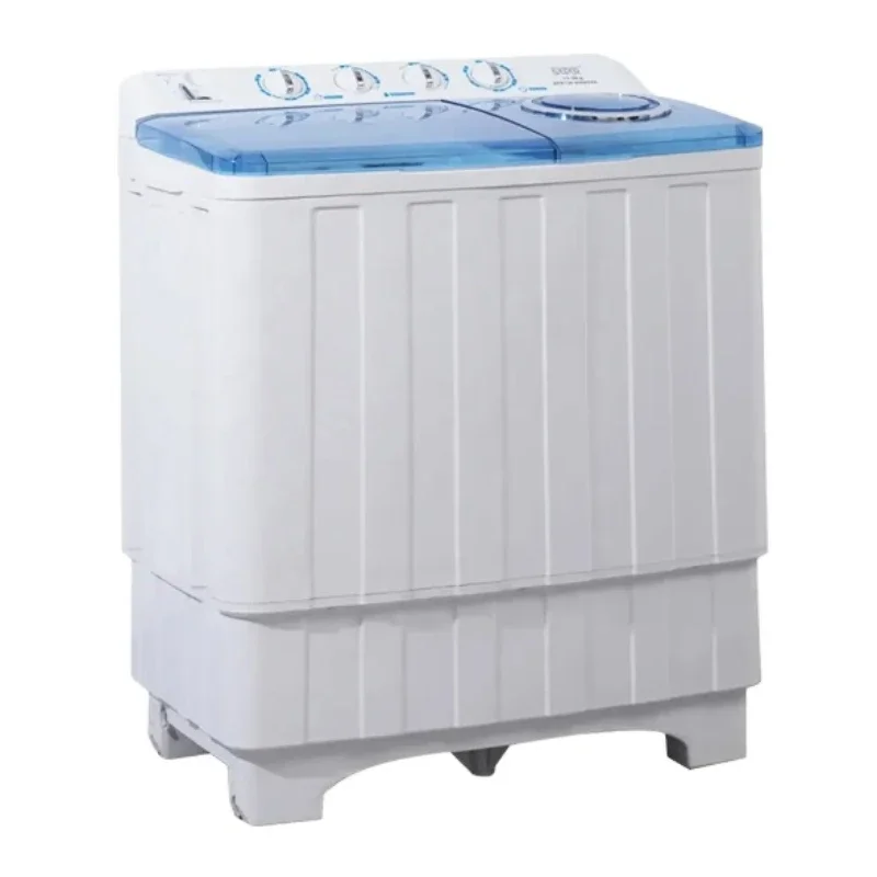 Smart Home Use White Front Load Washing Machine and Clothes Dryer