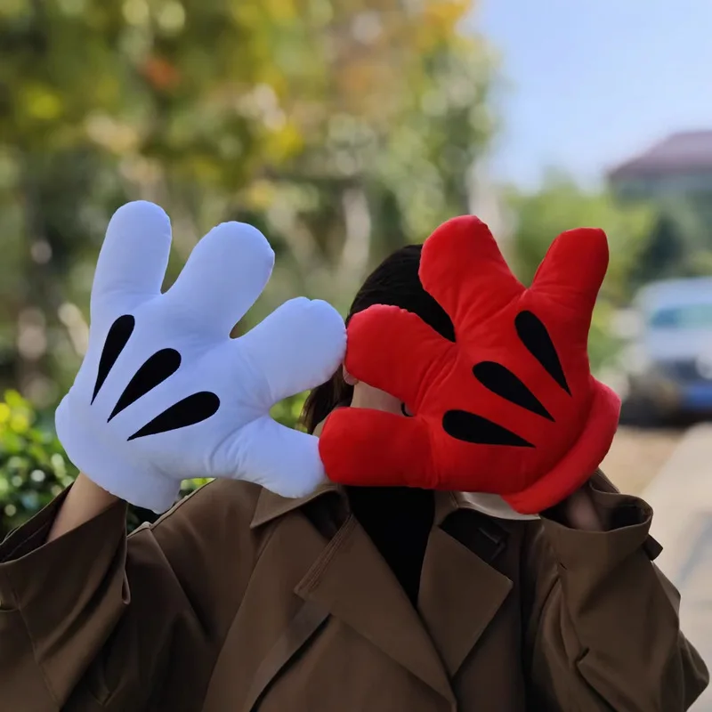 

Милый креативный мультяшный дизайн в стиле Диснея с Микки: модный, мягкий и удобный, можно использовать как подушка для куклы, подушка-перчатка.