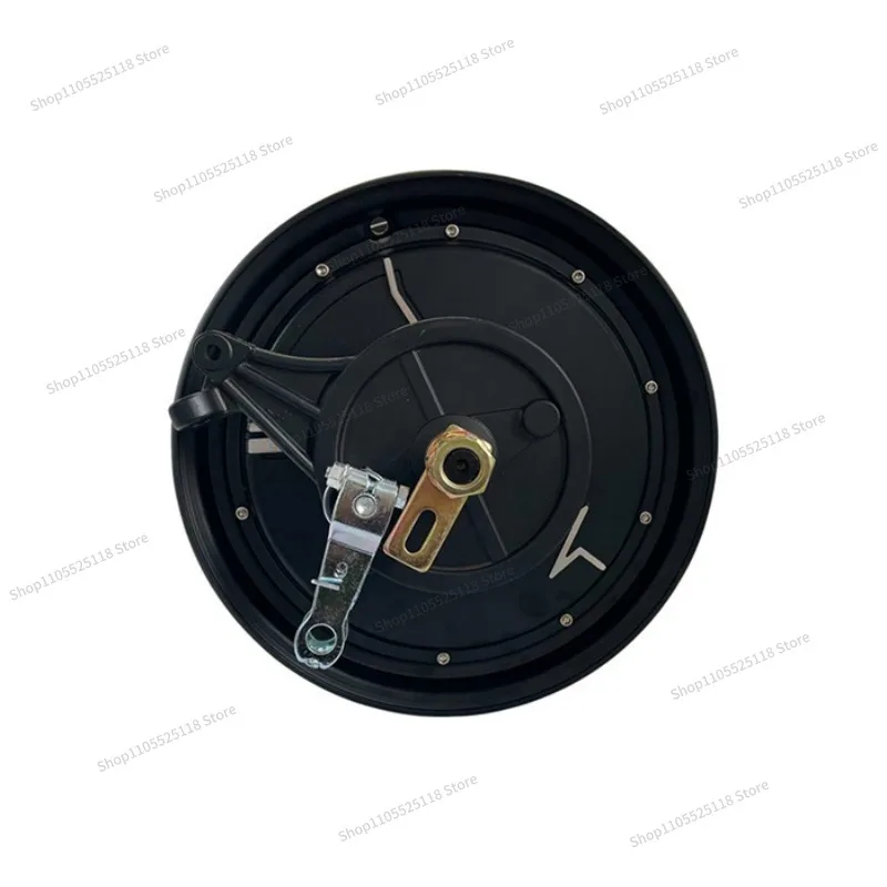 For 10 Inch 1200W35H Left Drum Brake 16 Axis Power Saving Version 48-72V Electric Motorcycle Motor