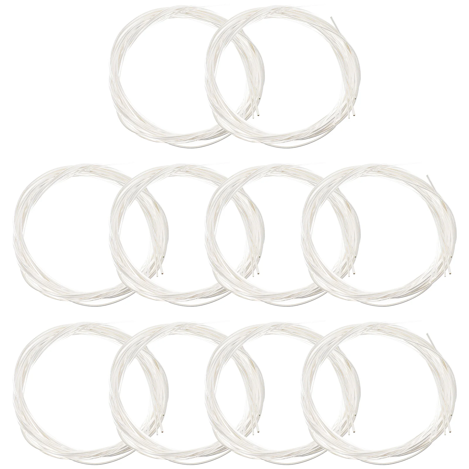 

10 Packs Guitar Nylon Strings Folk Accessories Parts Supply Accessory Supplies Guitars