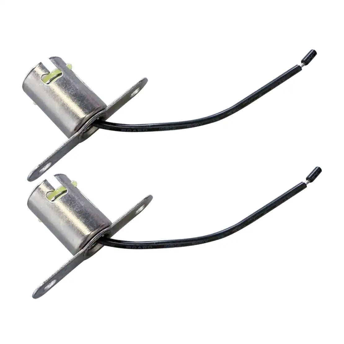 

2Pcs BA15S 1156 LED Light Lamp Bulb Connector Sockets Holders Adapters With Wire Harness For Car Truck Off-road Trailers SUVs
