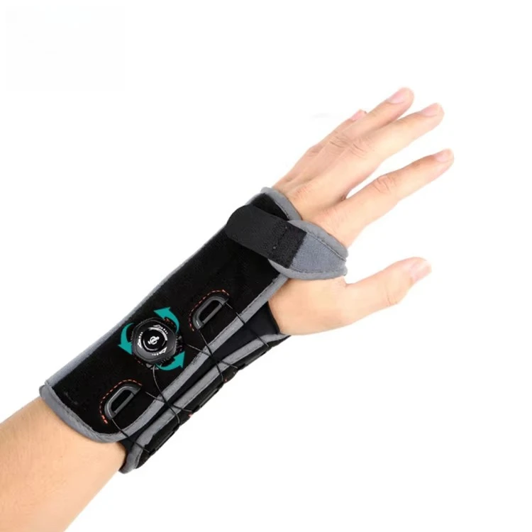 

High Quality Medical Hand Wrist Thumb Brace Support for Carpal Fixation Strap With Knob Style