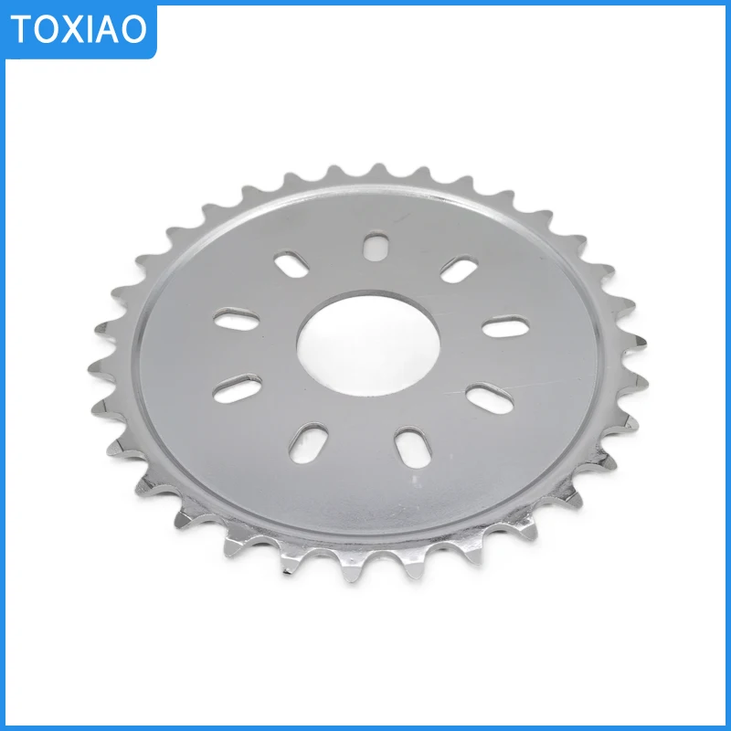 Bicycle Spoke Chain Wheel Bike Rear Wheel 32T Sprocket For Our Left Drive Motor Kit 16T Freewheel With Adapter For Motor MY1016Z