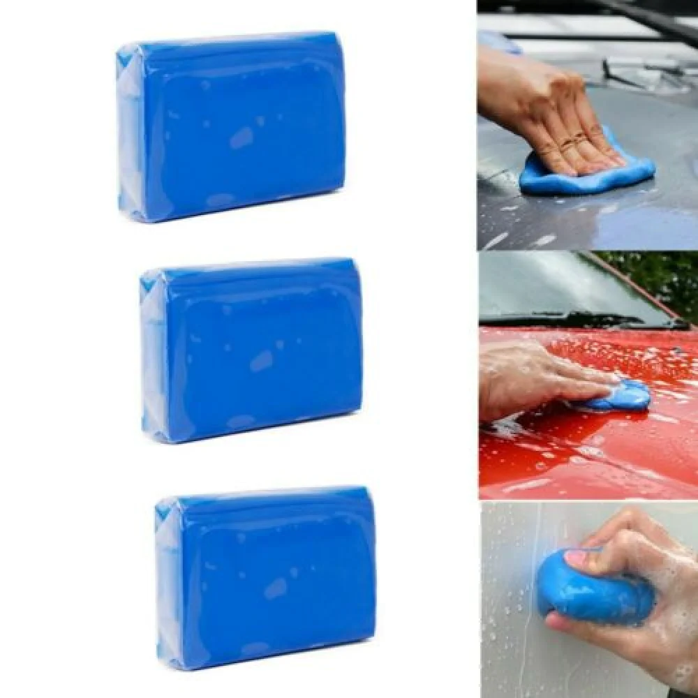 5 X Auto Care Blue Car Wash Detailing Magic Car Truck Clean Clay Bars 9*7*2cm Car Styling Washing Cleaning Kit Universal