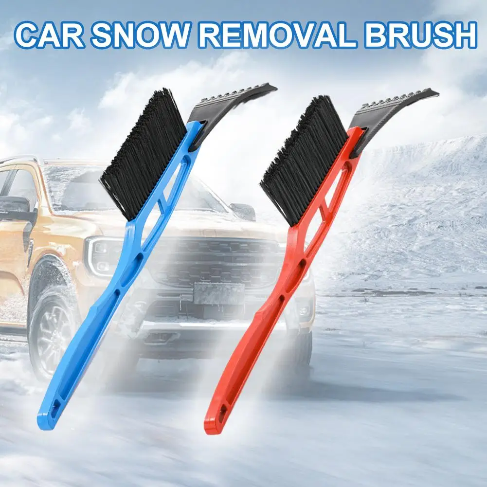2 In 1 Car Snow Brush And Ice Scraper Car Snow Brush Removal Shovel Shovel Snow Cleaning Long Multifunctional Handle Scrape S5K9