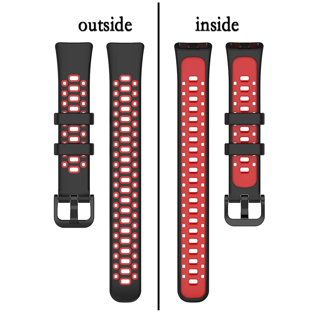 Huawei Watch 9用の交換用ストラップ,Huawei Band 9,2色用の柔らかく耐久性のあるバンド,Huawei Band8用の時計バンド