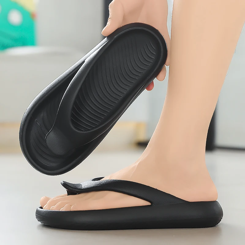 

Высококачественные летние уличные мужские пляжные модные мягкие, удобные, прочные, озорные, противоскользящие дышащие повседневные шлепанцы для ног