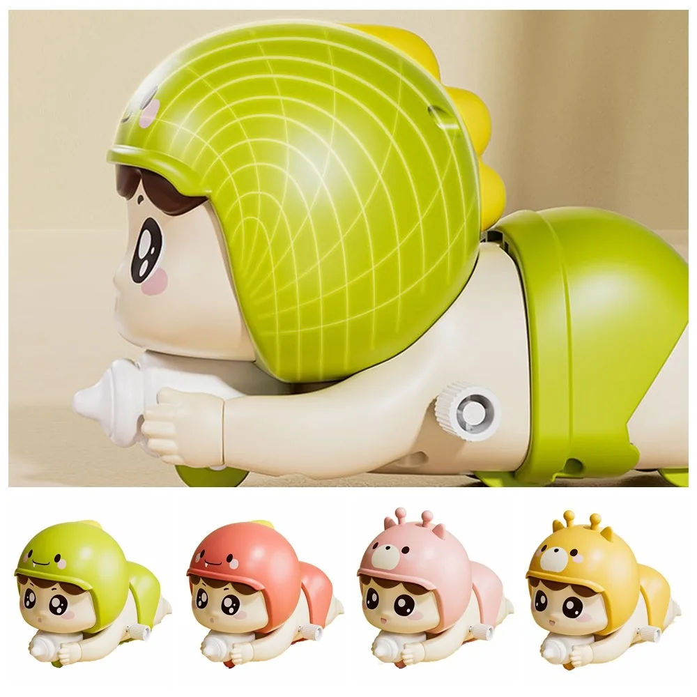 

Crawling Baby Toys Bottle Baby Clockwork Toys Animal Interactive Wind-up Toy Cartoon Cute Clockwork Model Training