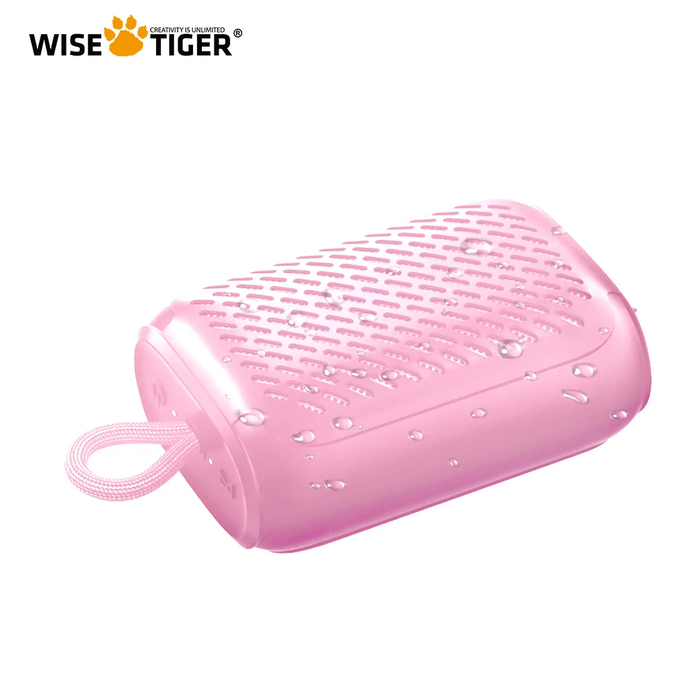 

WISE TIGER Portable Bluetooth Speaker IPX7 Waterproof Sports Speaker Loud Sound Bass Boost 12H Play Time Sound Box for Outdoor