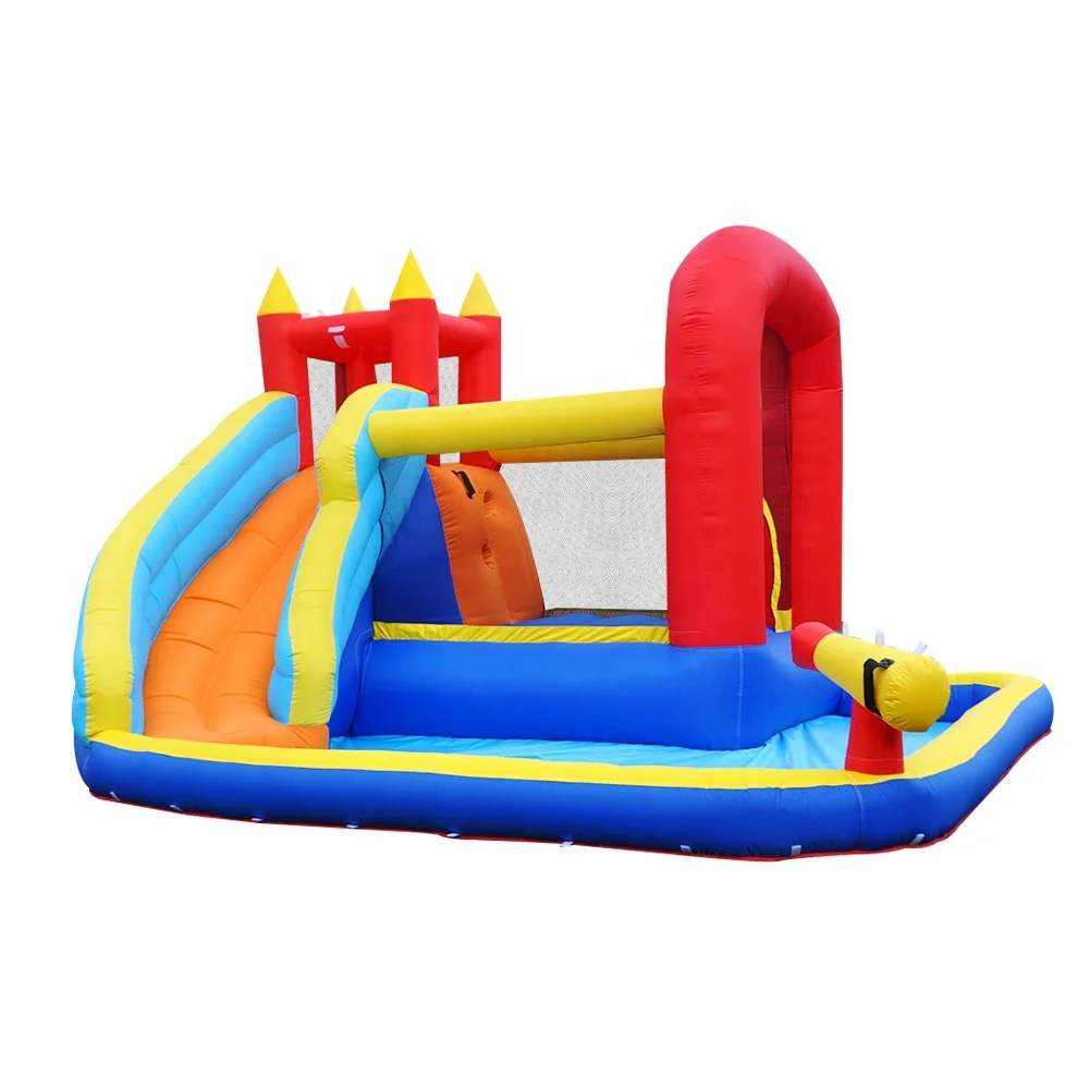 Children's inflatable party bouncing house baby bouncy slide water park inflatable jumping castle water slide