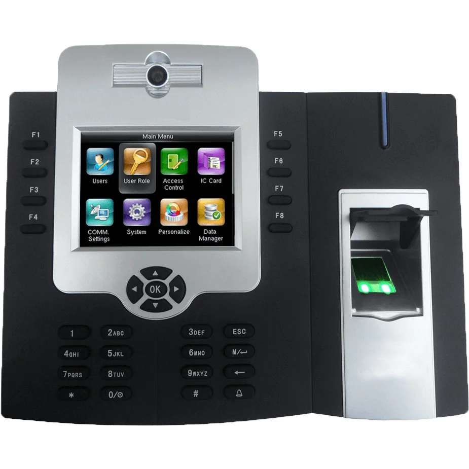 Mutil language iClock880 Biometric Fingerprint Time Attendance Clock Machine with Access Control default ADMS function optional