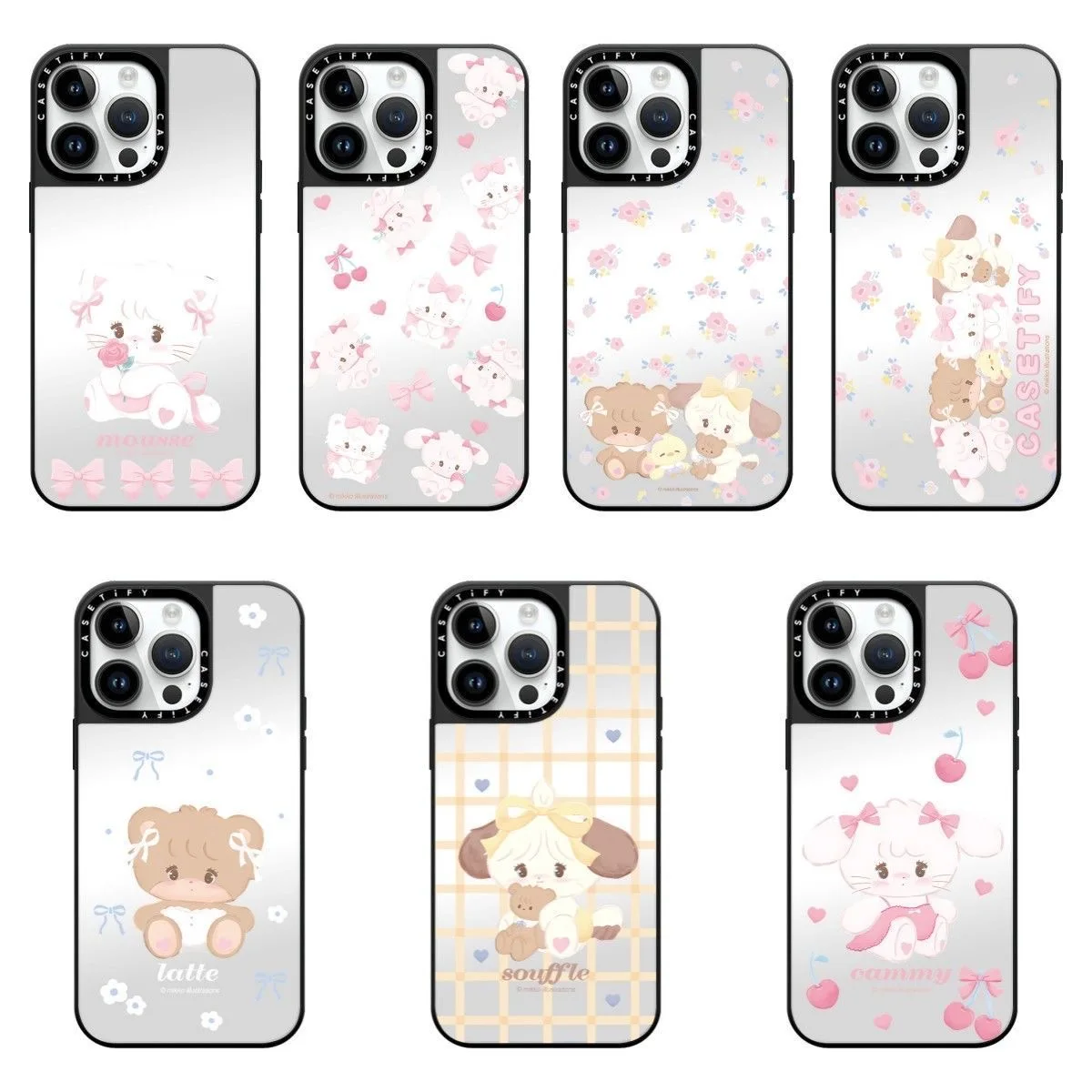 

Чехол для телефона Mikko Cute Cat Dog Apple 15, чехол для iPhone 16 Pro Max, новый мультфильм