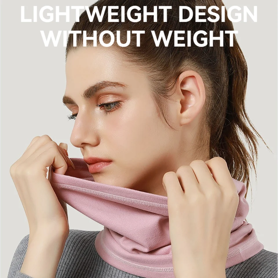 Gtubike masculino feminino esportes de inverno bandana correndo veludo térmico pescoço mais quente esqui caminhadas ciclismo equitação snowboard cachecol