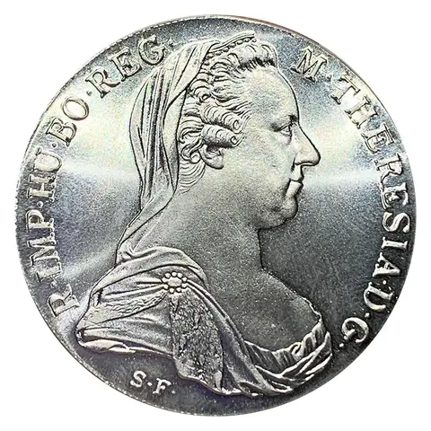 1780 High Quality Russian Ruble Austria Theresia Original Silver Coin Ukraine Medal Album Collectible Collection Coins Christmas