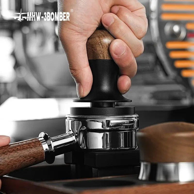 30lb Constant Pressure Coffee Tamper 51mm 53mm 58mm Espresso Tampers with Calibrated Spring Loaded Professional Barista Tool