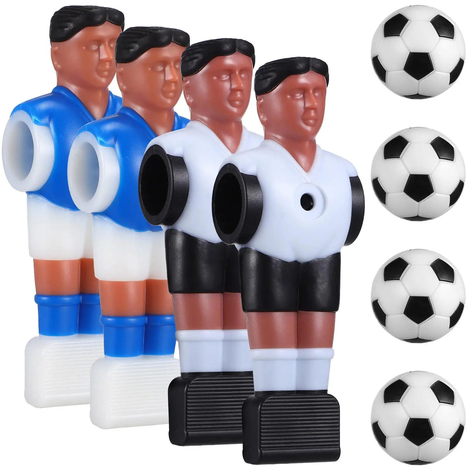 

Foosball Replacement Players Football Table Balls Mini Soccer Game Figures Kids Players Desk Game Accessories Resin Material