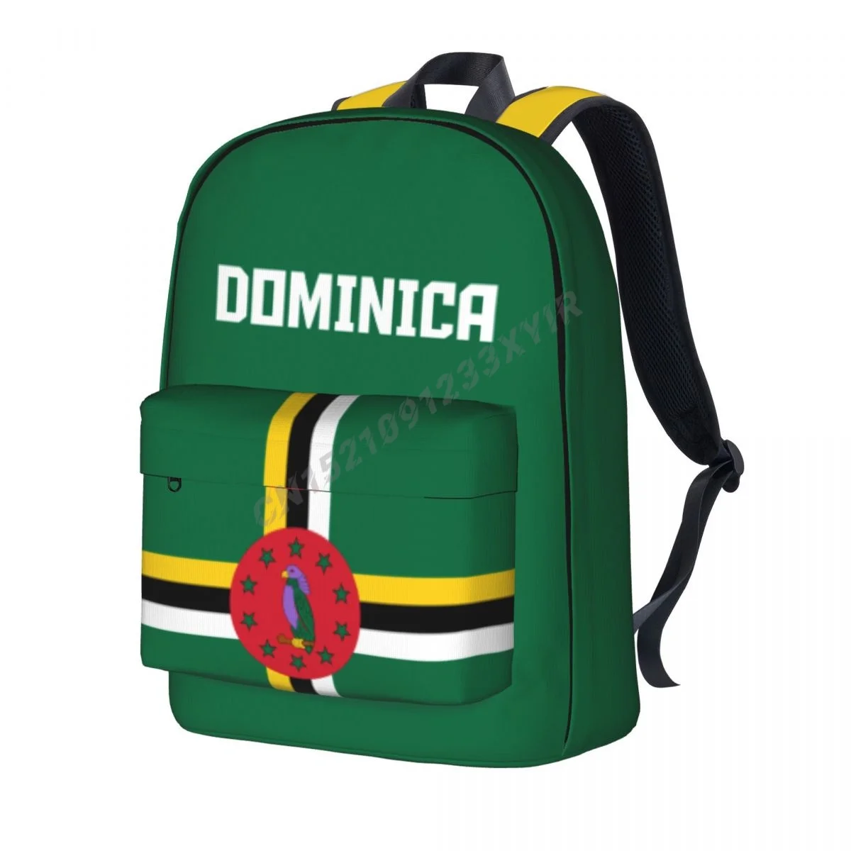 

Рюкзак унисекс, флаг Доминика, школьный рюкзак, сумка-мессенджер, дорожная сумка для ноутбука, Mochila, подарок