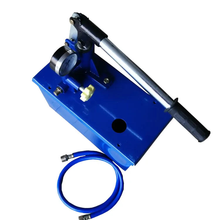 

Manual Hydraulic Test Pump PPR Hose Test Press Pipe Leak Detector 60kg Manual Tamping Machine