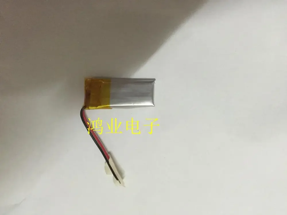 Nova bateria de polímero de lítio 3.7V 301125 Caneta de gravação MP4 P 60MAH brinquedos pequenos, como alto-falantes pequenos, como MP3 recarregável Li