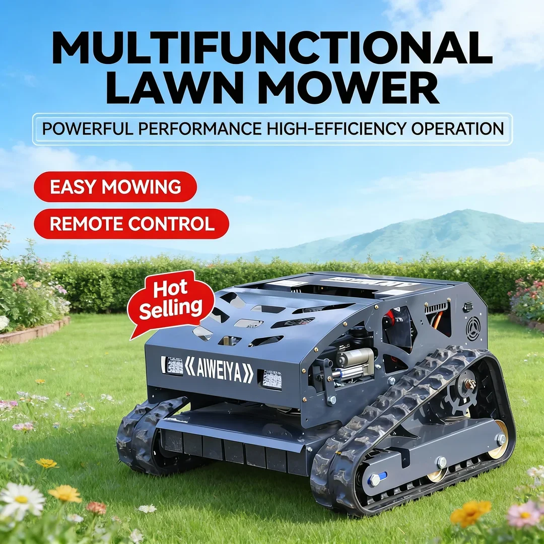 

Customized Made in China Smart Lawn Mower - Wireless Remote Control 550MM Cutting Width CE EPA Certified for Garden Care