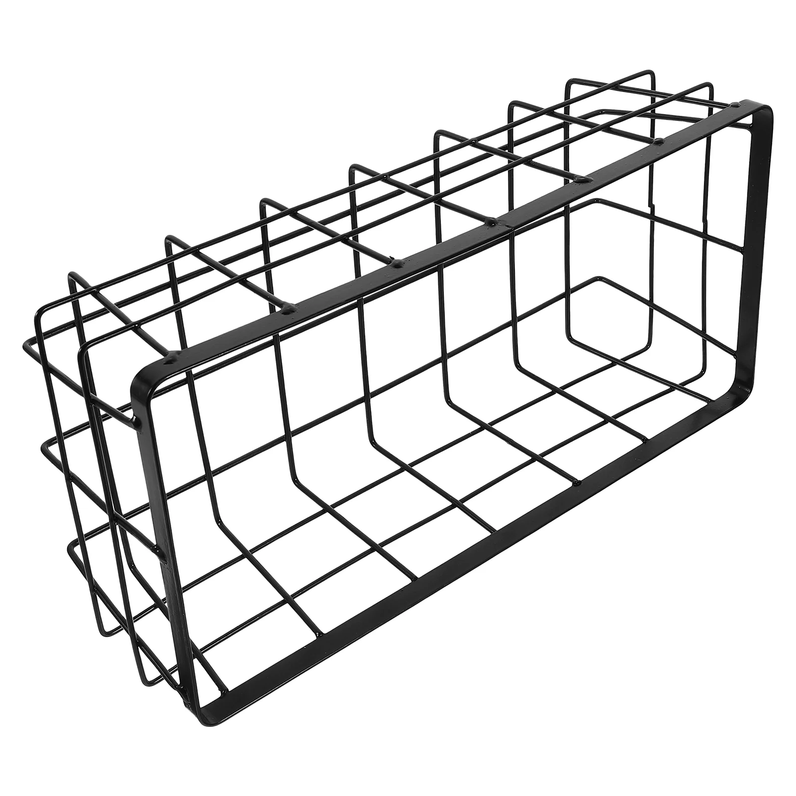 Metal Storage Basket Wall Mounted Shelves Small Wall-mounted Draining Tray Metallic Line Shower Wrought Iron Shelf