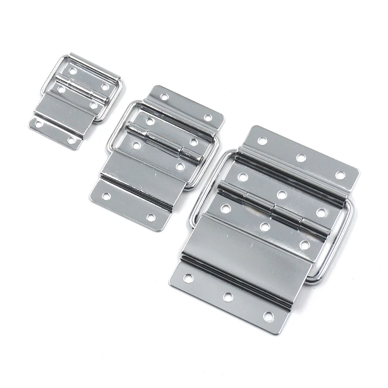 2Pcs 90 degree Angle hinge Lift support Furniture Fittings connection Cabinet Hinges Box Hardware luggage Accessories wooden box