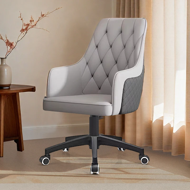 Chaise de bureau moderne et confortable, ergonomique, Design exécutif Simple, coussin de cou, mobilier de bureau ergonomique