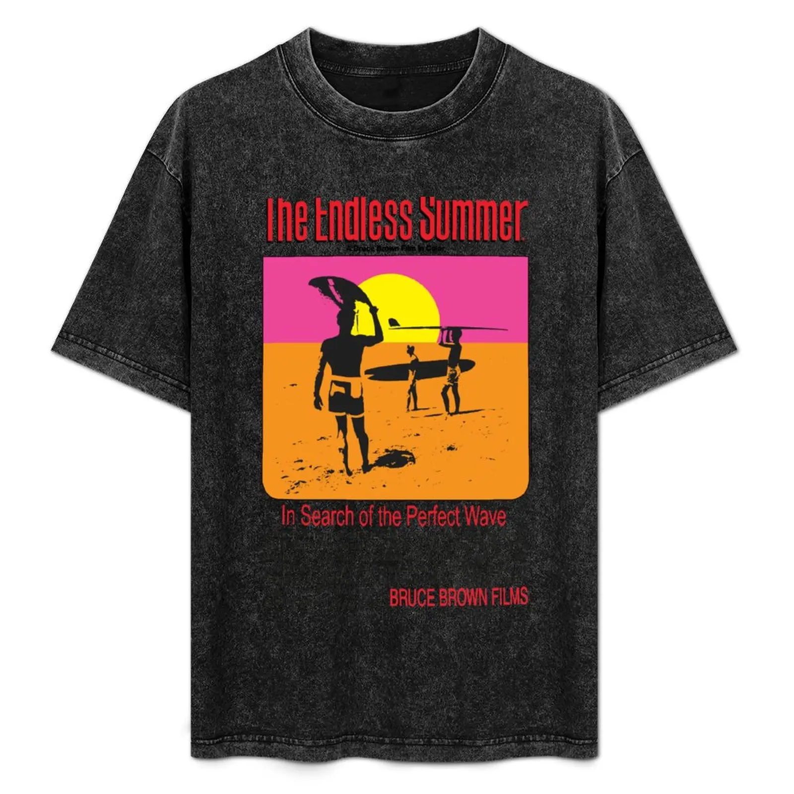 

The Endless Summer Original Movie Poster T-Shirt Work Wear Short Sleeve T-Shirt