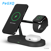 3-in-1 Wireless Charger 15W Fast Wireless Charging Station for IPhone 15/14/13/12, for Apple Watch and AirPods Multiple Devices