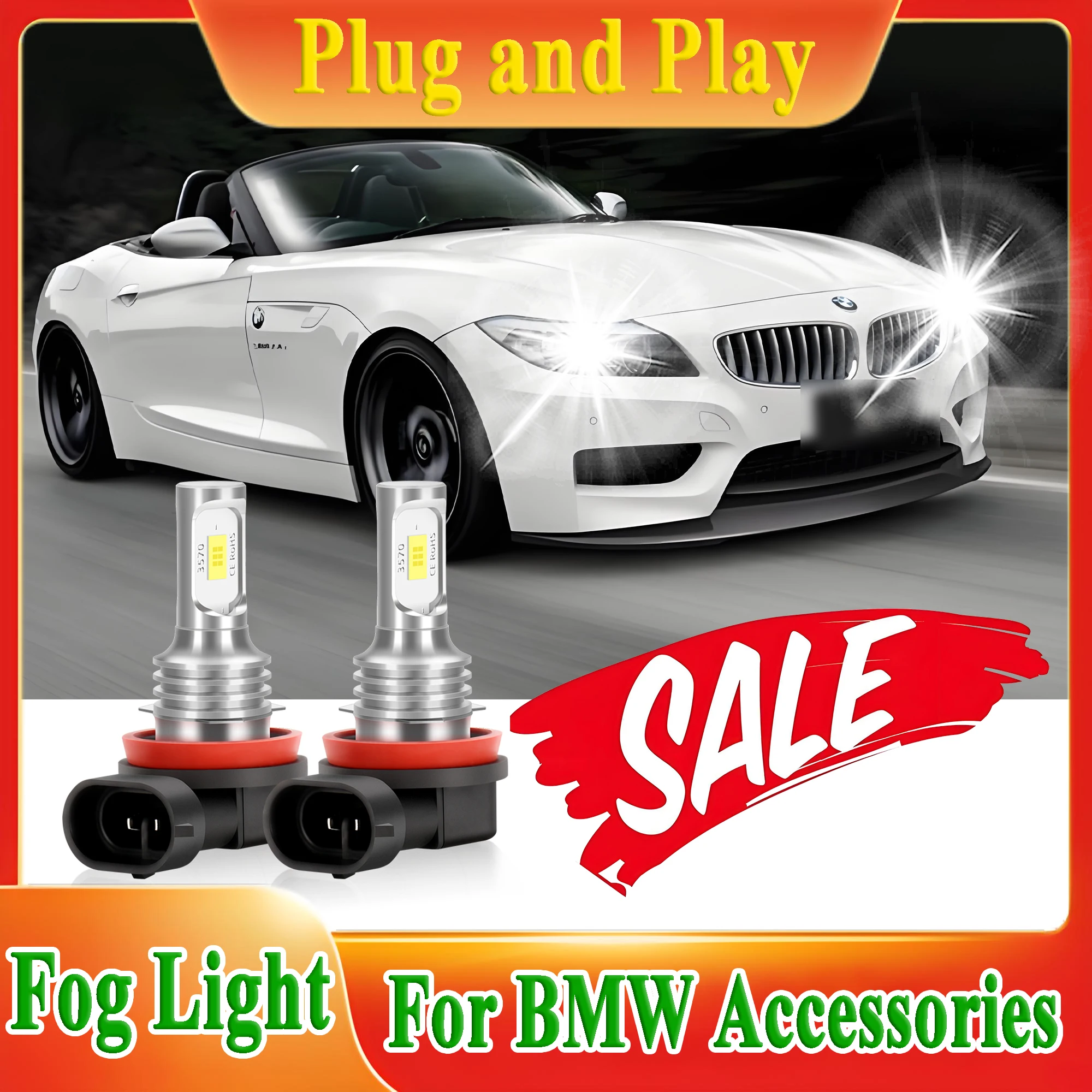 

Противотуманные фары 6000K для BMW 3 4 5 7 X1 X5 X6 Z4 E93 E92 F34 F31 F33 F36 E60 E61 F10 F01 F83 F32 F82 E61 F02 F03 F04 E84 E70 E71 E89