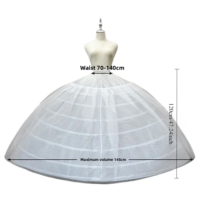 

Big Mac Super Canopy 7 Steel 2 Gauze Skirt Support Extra Large Lolita Petticoat