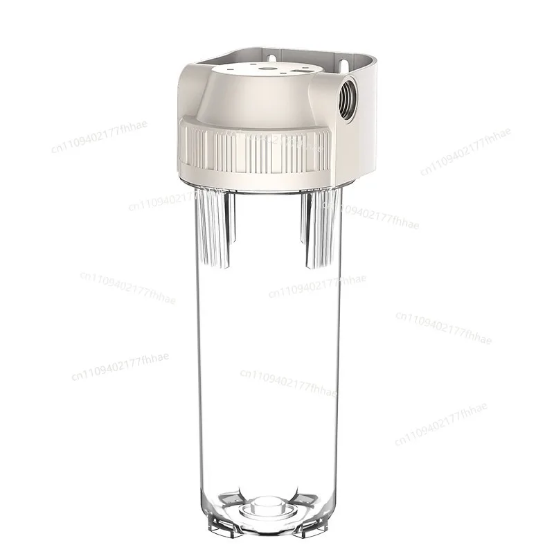 Water Purifier Explosion-proof 10-inch Transparent Filter Bottle, Pre-filter 2,4 Parts PP Cotton Filter Element Filter Case