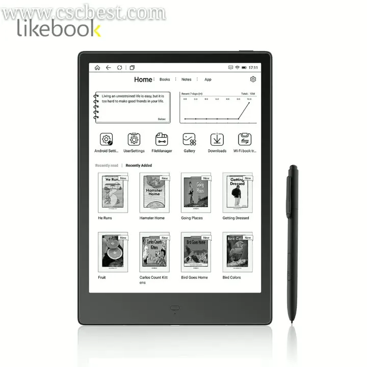 

Best Quality protect eyes 10.3 inch eink display 4G e-book reader E book E Reader